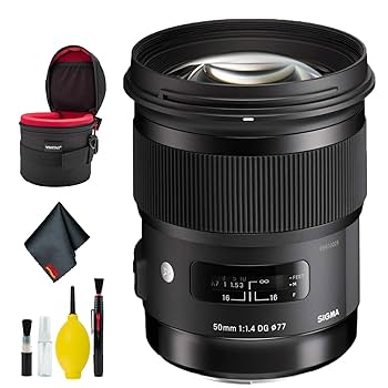 Amazon.com : Sigma 50mm f/1.4 DG HSM Art Lens for Canon EF